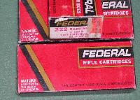 Federal Cartridges 222